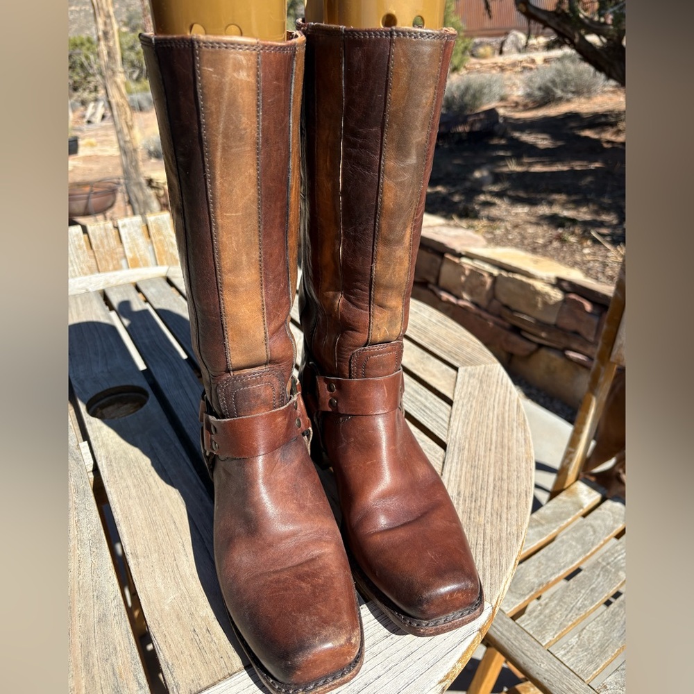 Frye 🇺🇸Americana Harness 150th Anniversary Boots - Picture 8 of 16